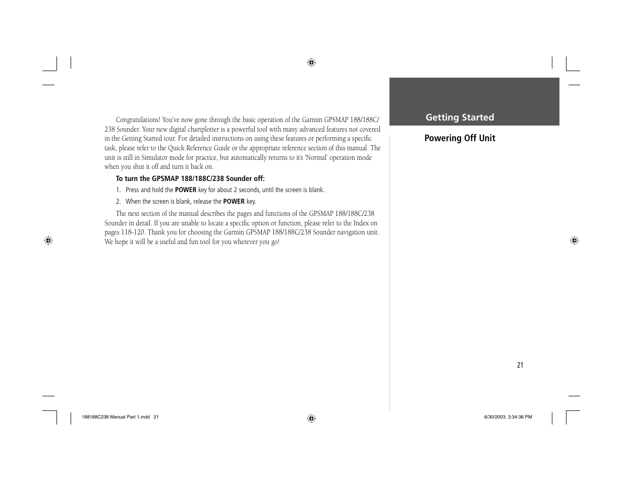 Garmin GPSMAP 238 Sounder User Manual | Page 31 / 134