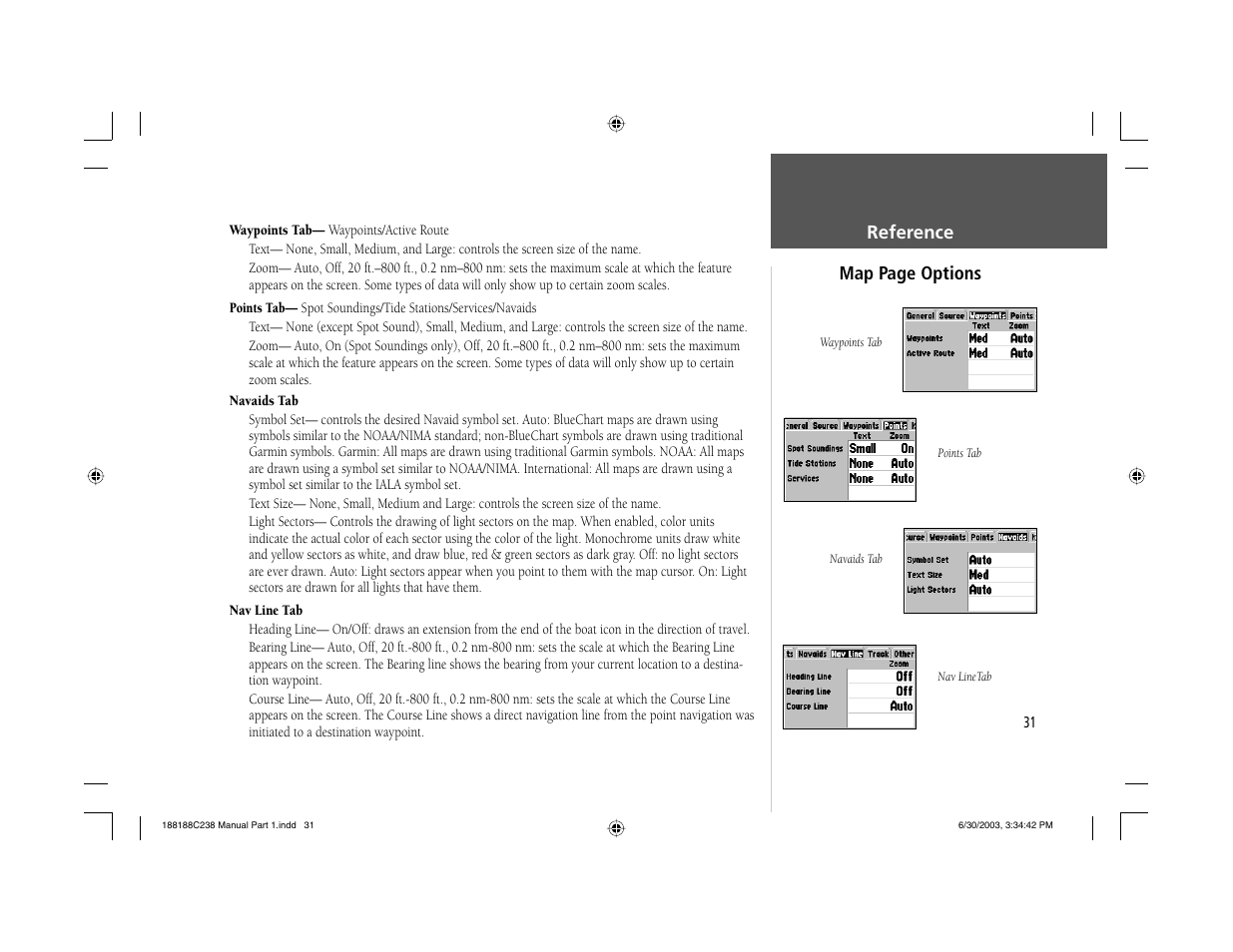 Garmin GPSMAP 238 Sounder User Manual | Page 41 / 134