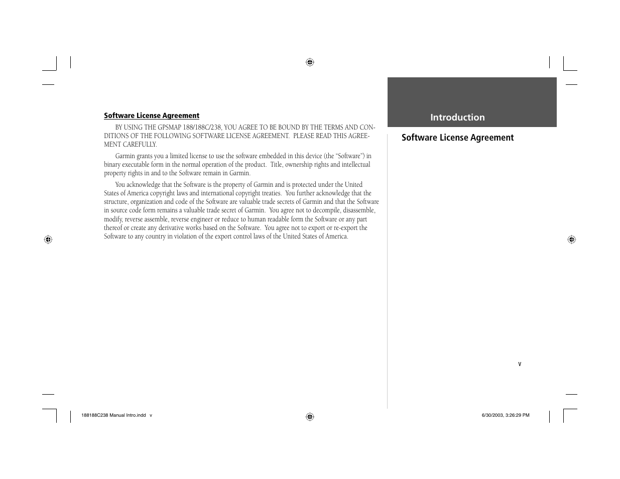 Garmin GPSMAP 238 Sounder User Manual | Page 7 / 134