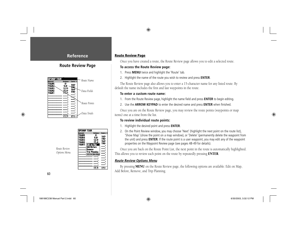 Garmin GPSMAP 238 Sounder User Manual | Page 70 / 134