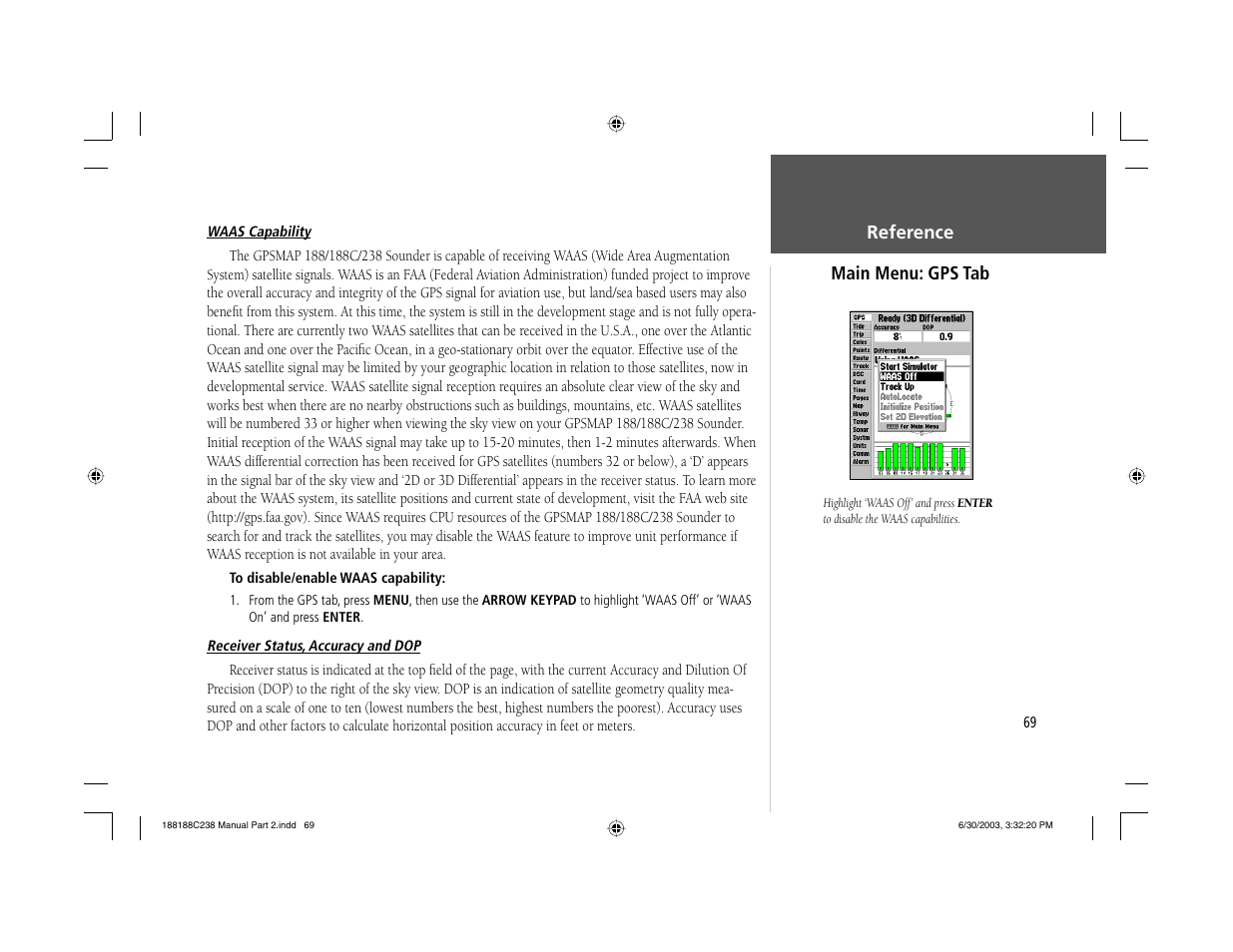 Garmin GPSMAP 238 Sounder User Manual | Page 79 / 134