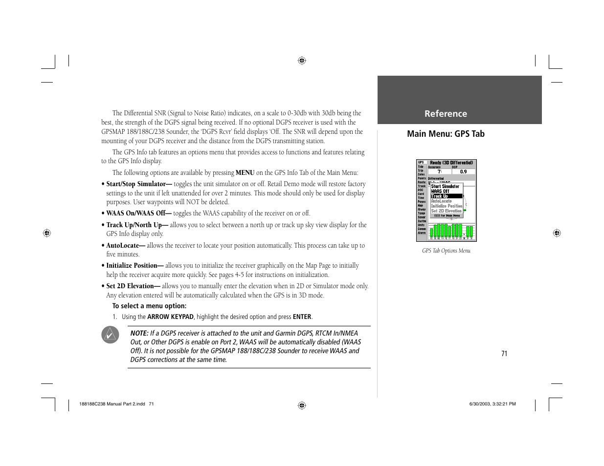 Garmin GPSMAP 238 Sounder User Manual | Page 81 / 134