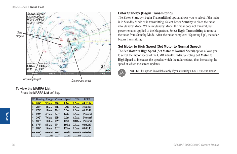 Garmin GPSMAP 3010C User Manual | Page 104 / 130