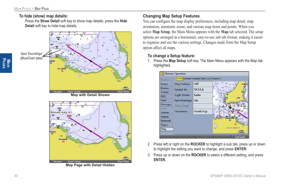 Garmin GPSMAP 3010C User Manual | Page 48 / 130