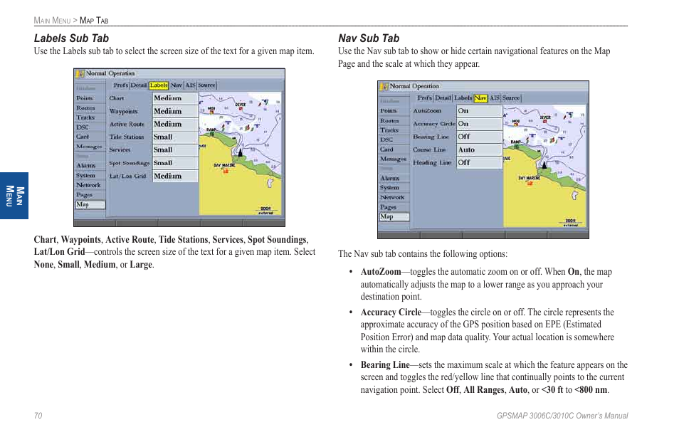 Garmin GPSMAP 3010C User Manual | Page 78 / 130