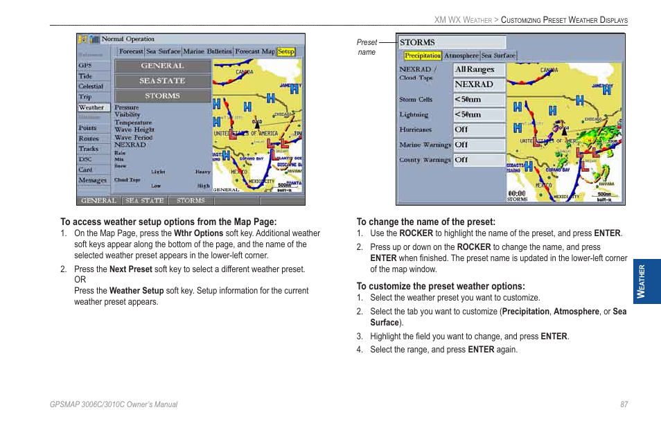 Garmin GPSMAP 3010C User Manual | Page 95 / 130