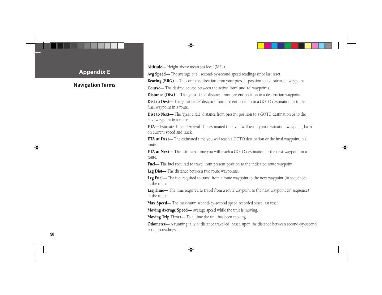 Garmin GPSMAP 168 Sounder User Manual | Page 101 / 123