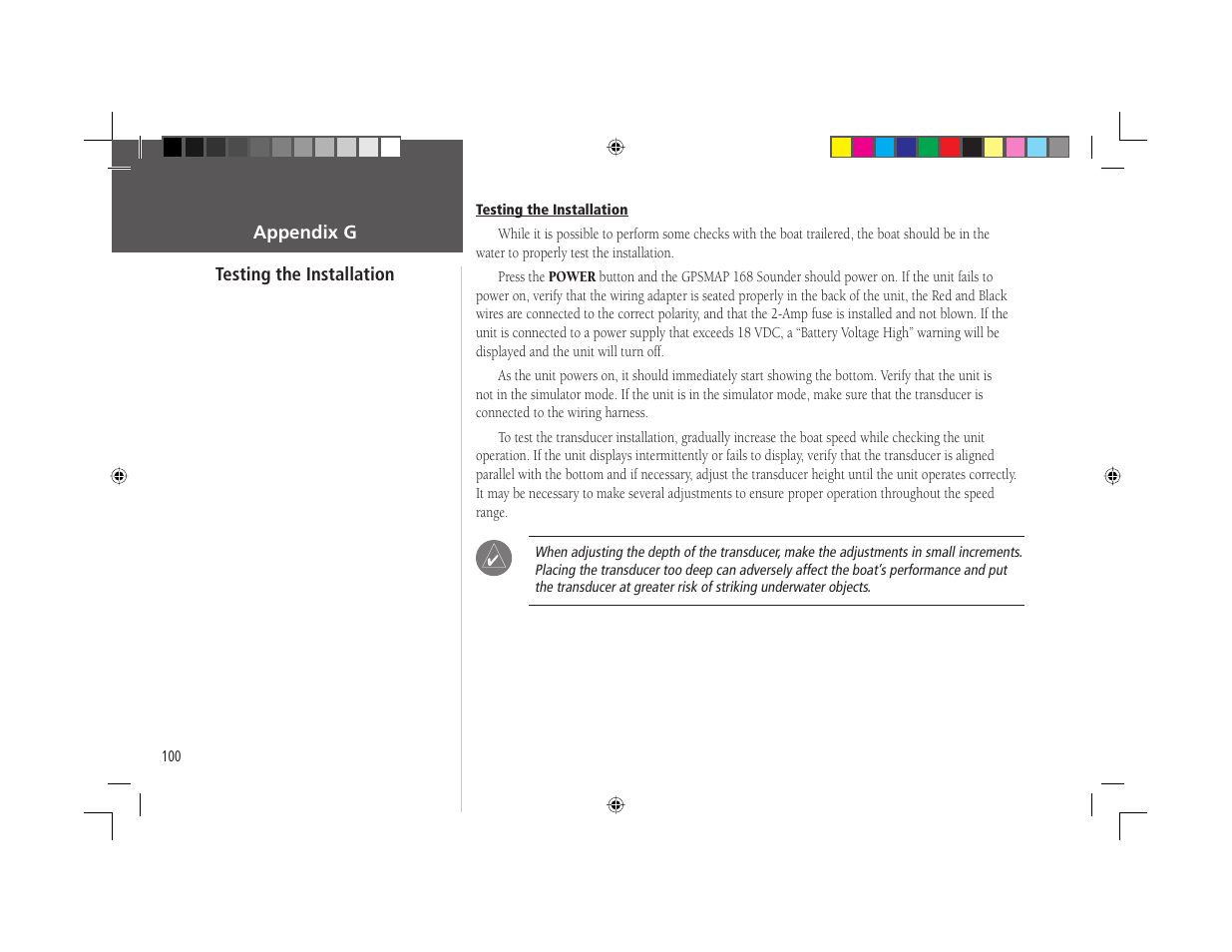 Garmin GPSMAP 168 Sounder User Manual | Page 111 / 123