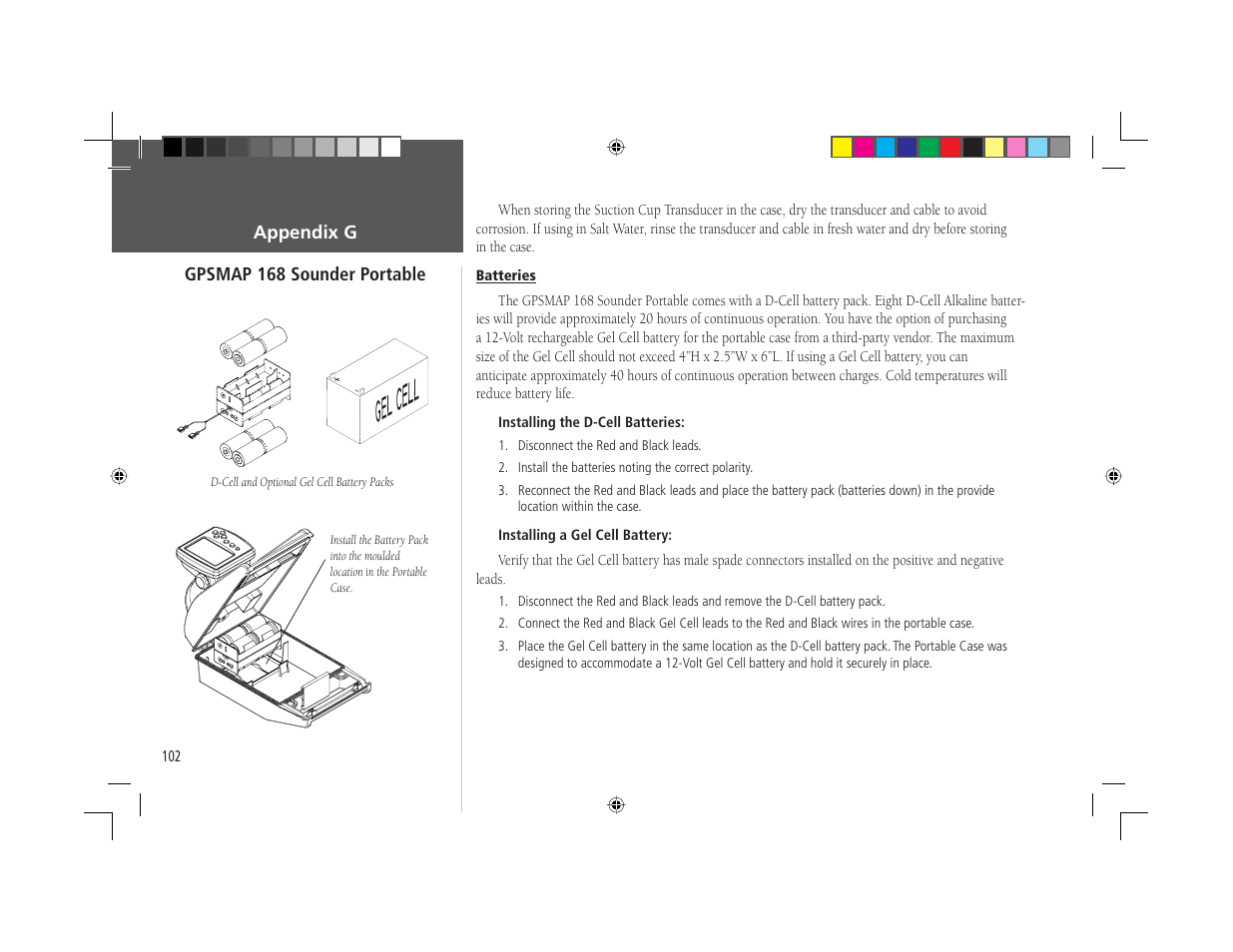 Garmin GPSMAP 168 Sounder User Manual | Page 113 / 123