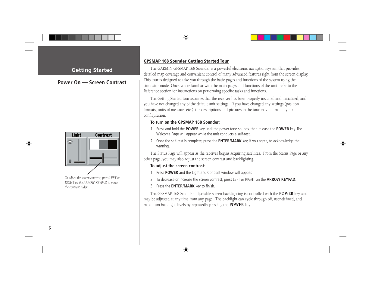 Garmin GPSMAP 168 Sounder User Manual | Page 17 / 123