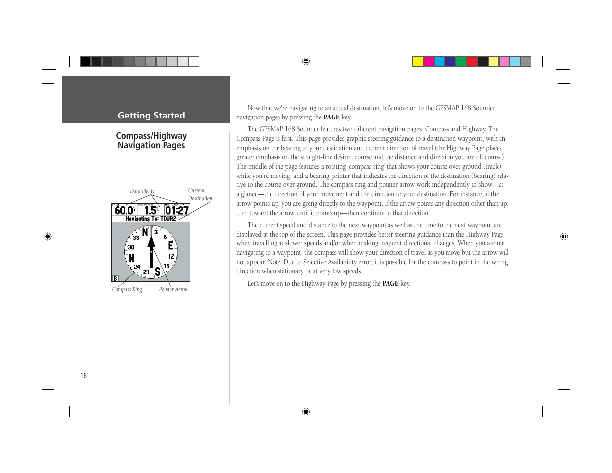 Garmin GPSMAP 168 Sounder User Manual | Page 27 / 123