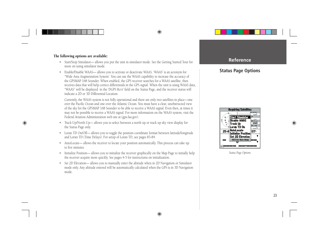 Garmin GPSMAP 168 Sounder User Manual | Page 34 / 123