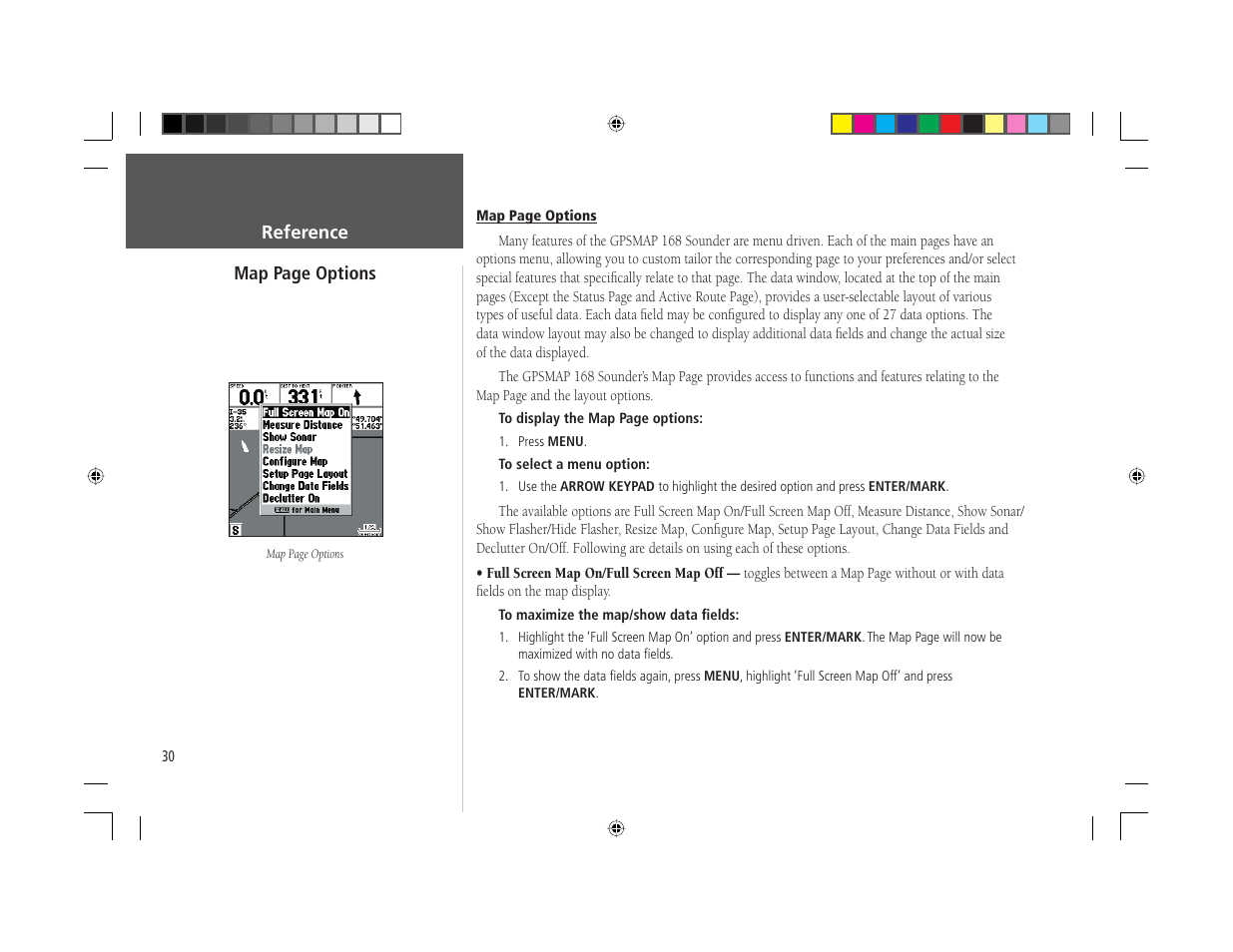 Garmin GPSMAP 168 Sounder User Manual | Page 41 / 123