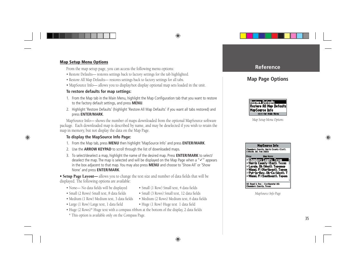 Garmin GPSMAP 168 Sounder User Manual | Page 46 / 123