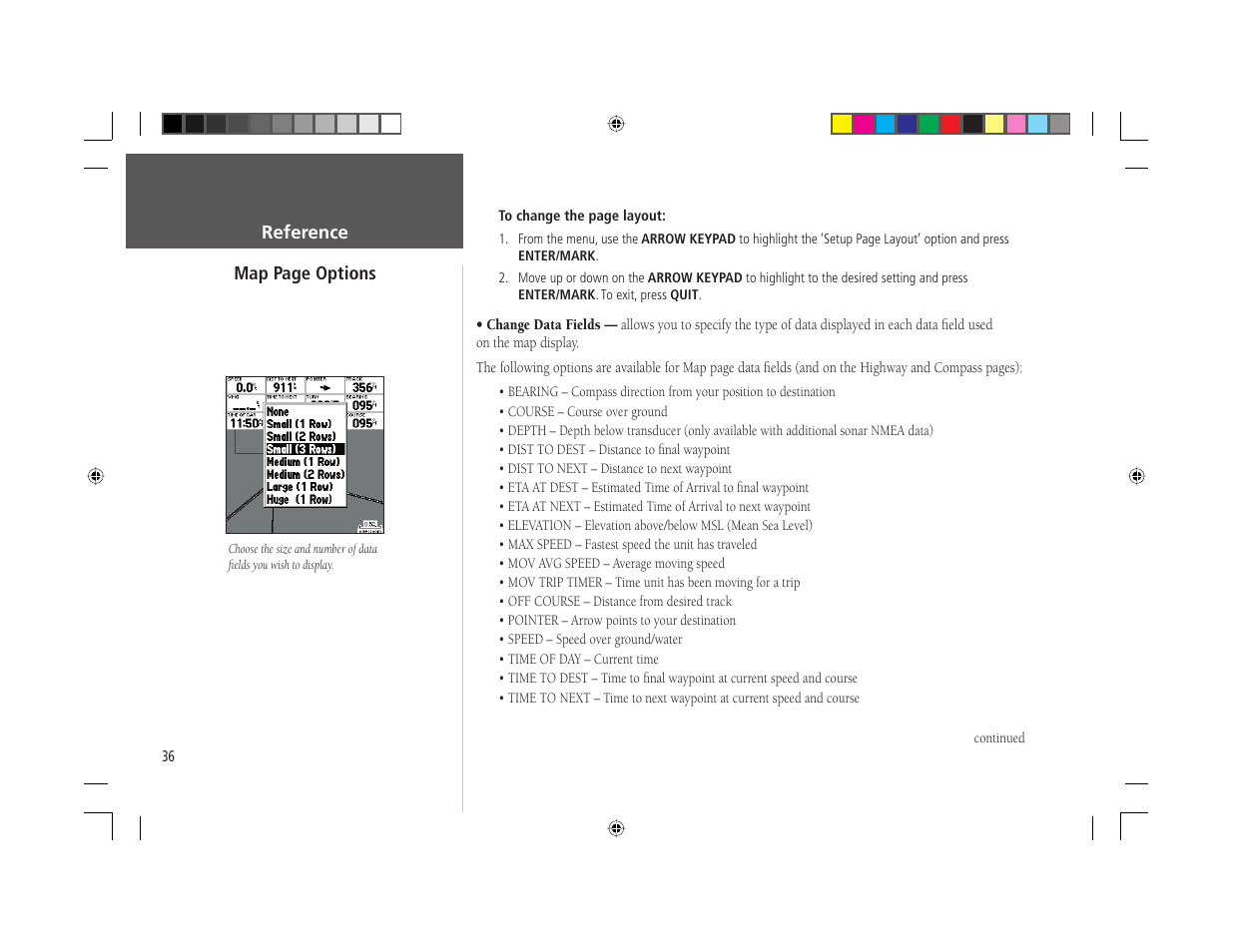 Garmin GPSMAP 168 Sounder User Manual | Page 47 / 123