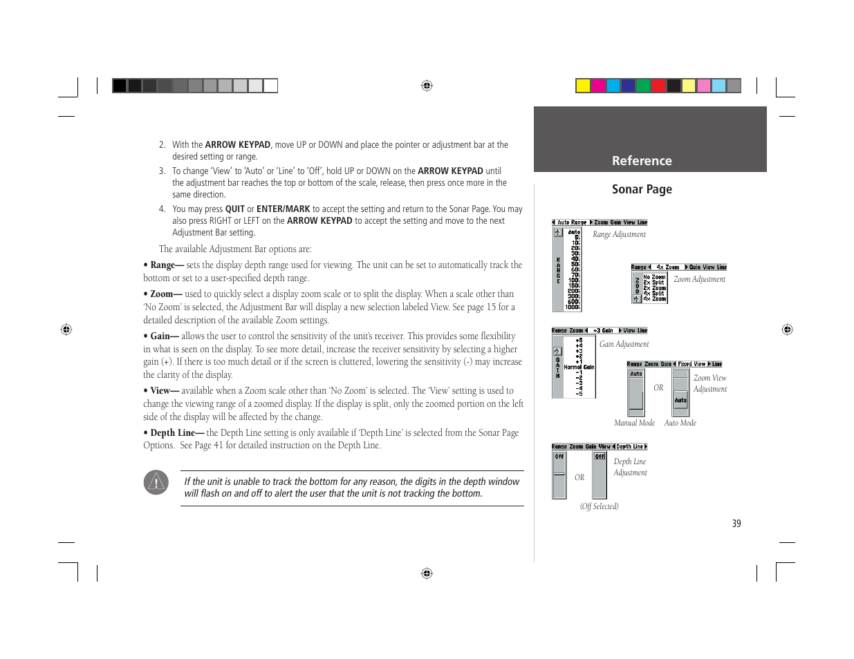 Garmin GPSMAP 168 Sounder User Manual | Page 50 / 123