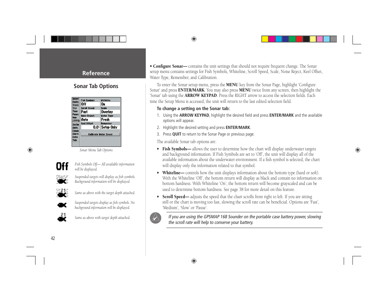 Garmin GPSMAP 168 Sounder User Manual | Page 53 / 123