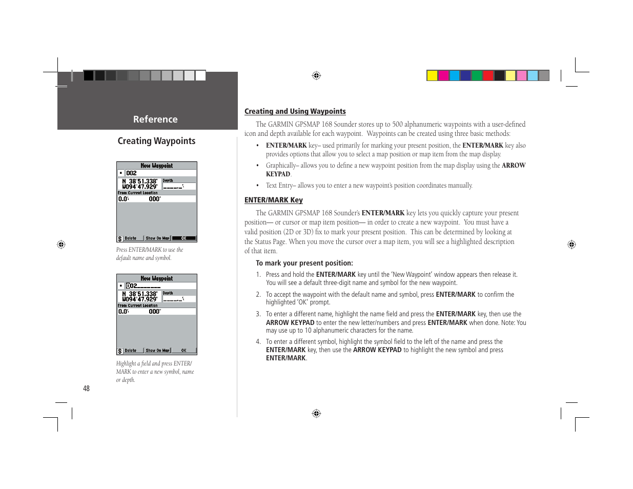 Garmin GPSMAP 168 Sounder User Manual | Page 59 / 123