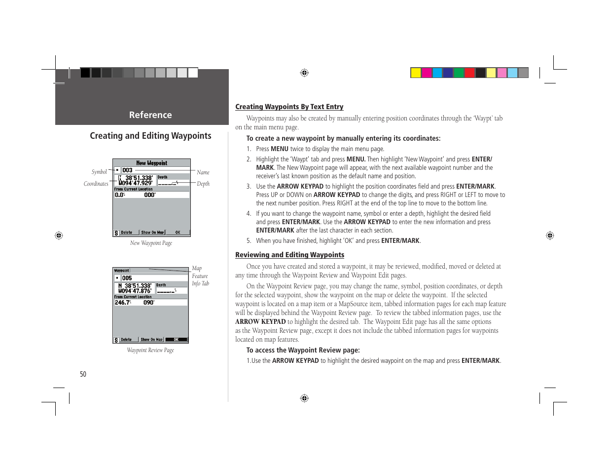 Garmin GPSMAP 168 Sounder User Manual | Page 61 / 123