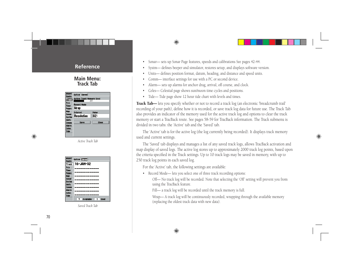 Garmin GPSMAP 168 Sounder User Manual | Page 81 / 123