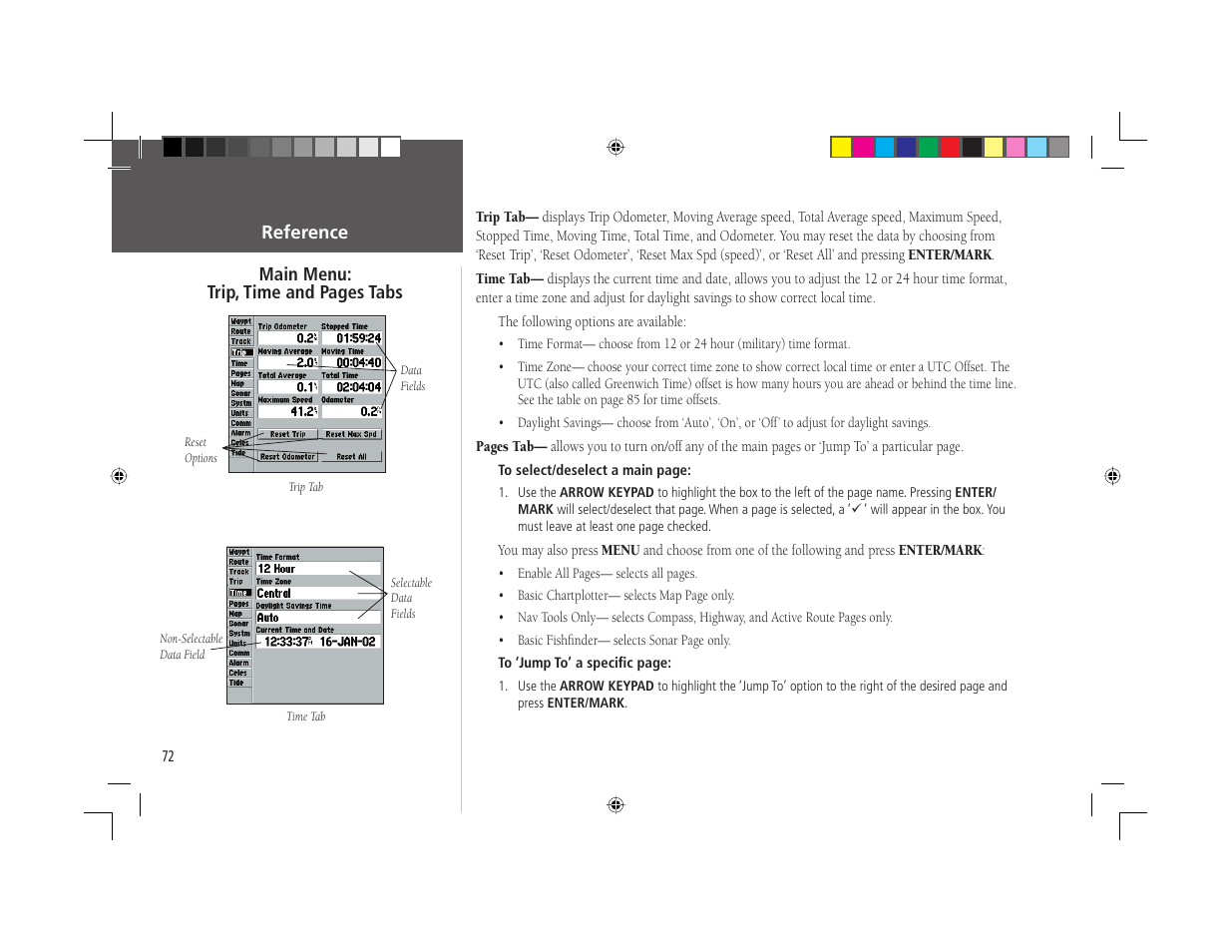 Garmin GPSMAP 168 Sounder User Manual | Page 83 / 123