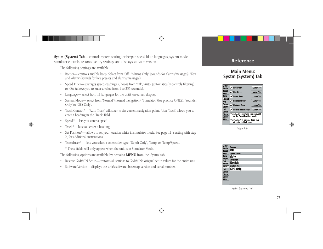 Garmin GPSMAP 168 Sounder User Manual | Page 84 / 123