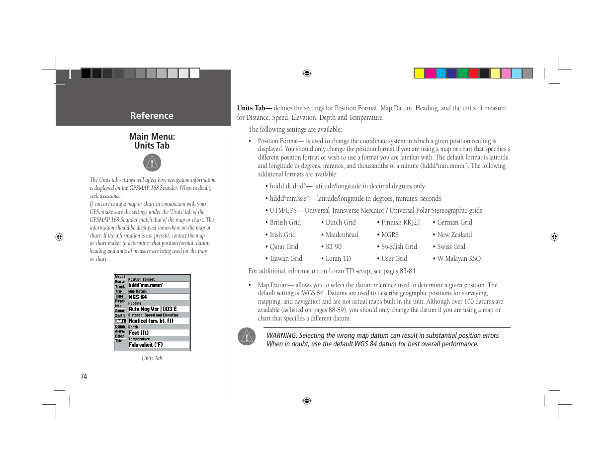 Garmin GPSMAP 168 Sounder User Manual | Page 85 / 123