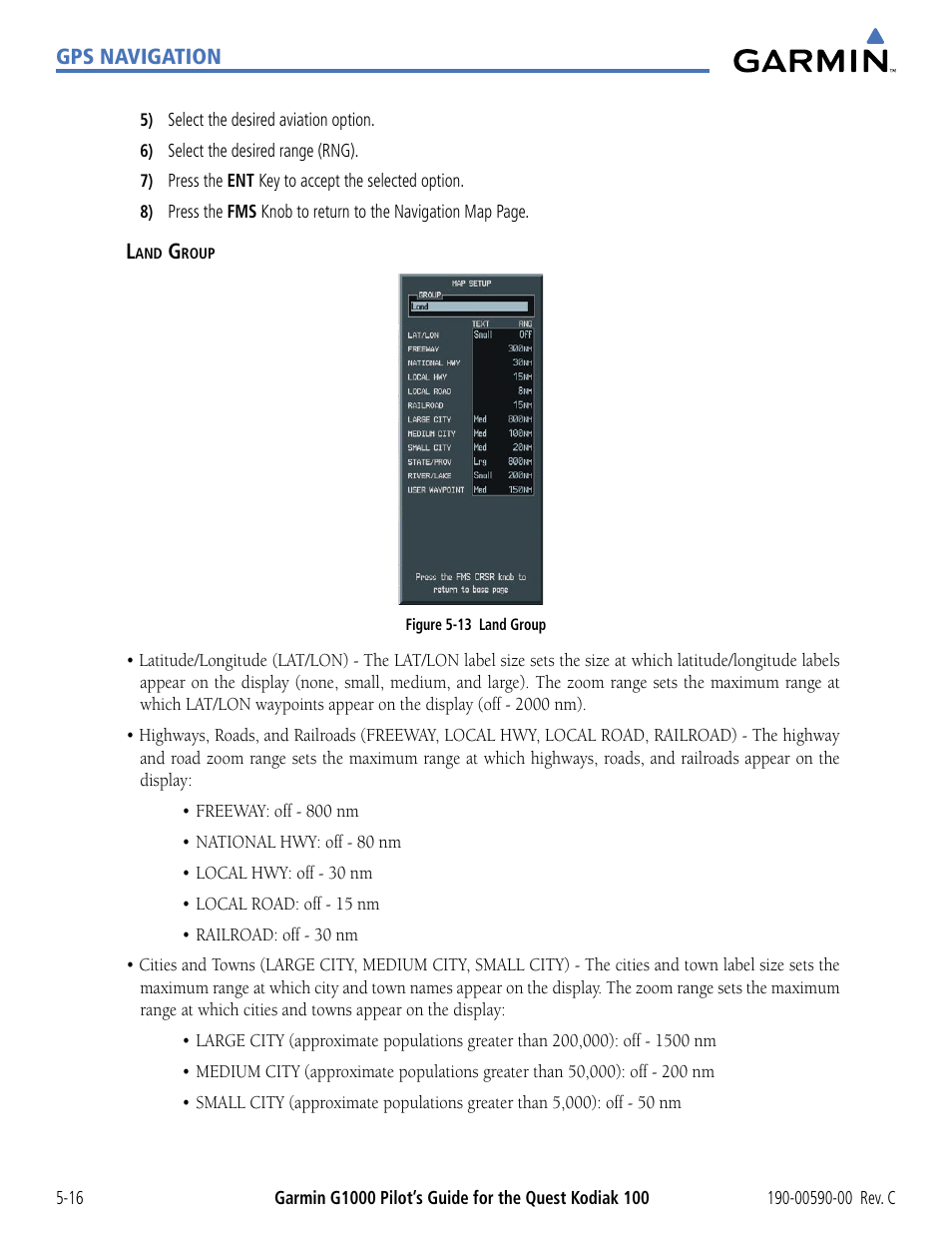 Garmin G1000 Quest Kodiak User Manual | Page 132 / 340