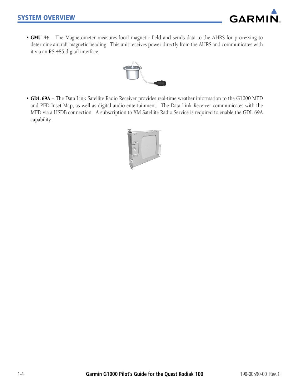 Garmin G1000 Quest Kodiak User Manual | Page 14 / 340