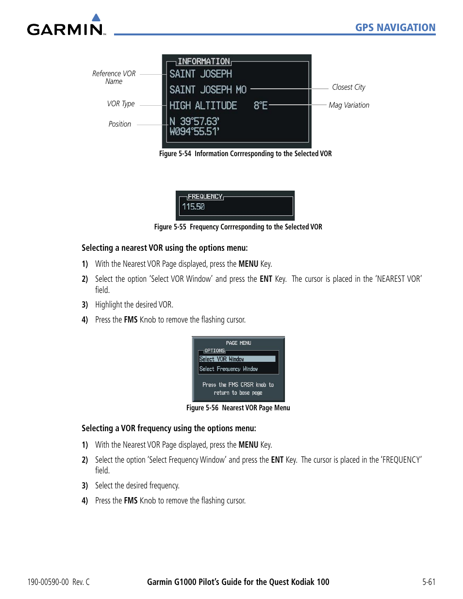 Gps navigation | Garmin G1000 Quest Kodiak User Manual | Page 177 / 340