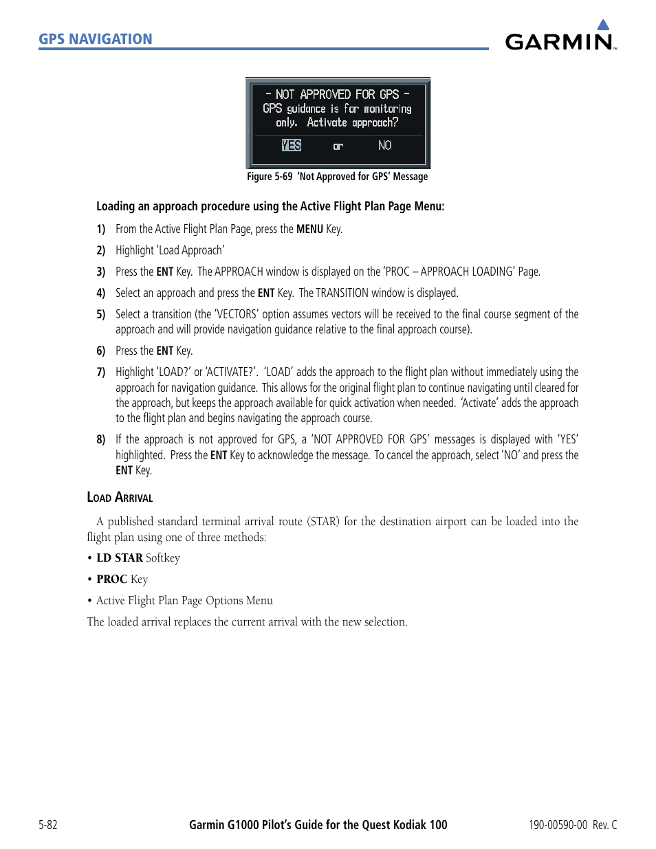 Garmin G1000 Quest Kodiak User Manual | Page 198 / 340