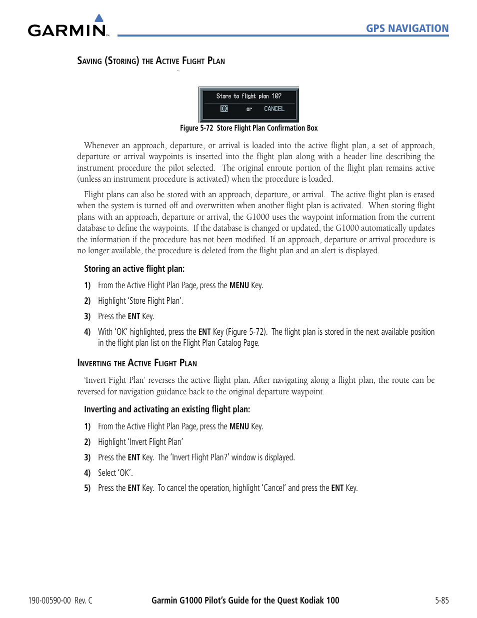 Garmin G1000 Quest Kodiak User Manual | Page 201 / 340