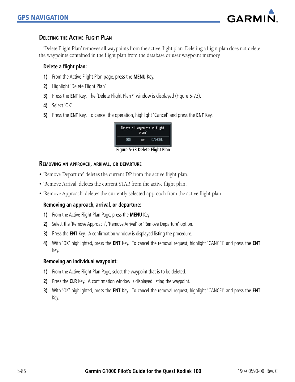 Garmin G1000 Quest Kodiak User Manual | Page 202 / 340