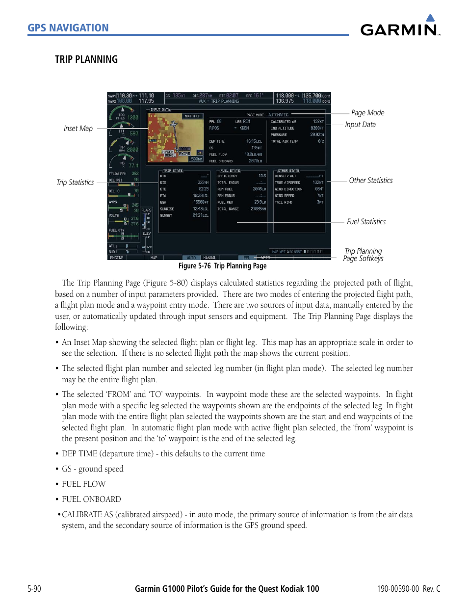 Garmin G1000 Quest Kodiak User Manual | Page 206 / 340