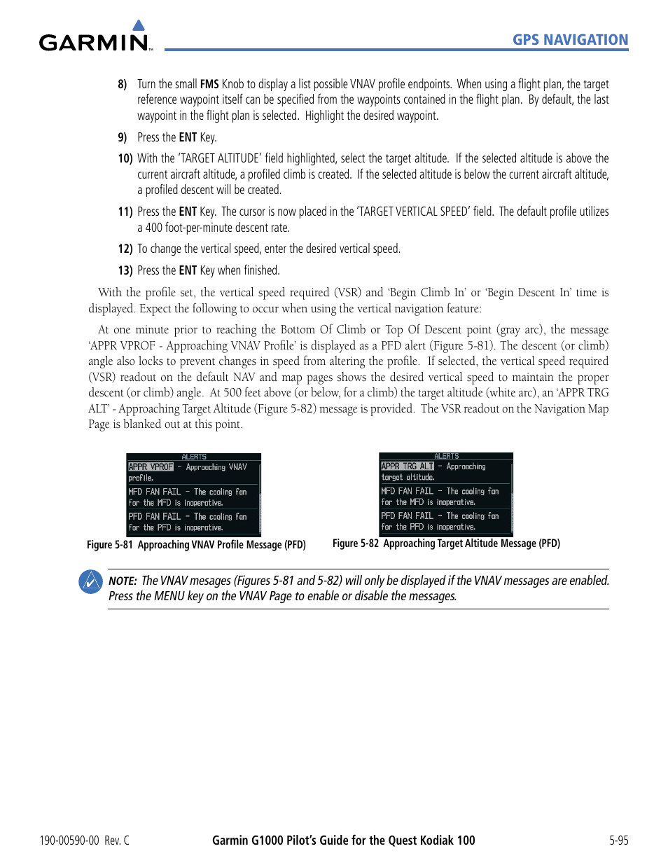 Garmin G1000 Quest Kodiak User Manual | Page 211 / 340