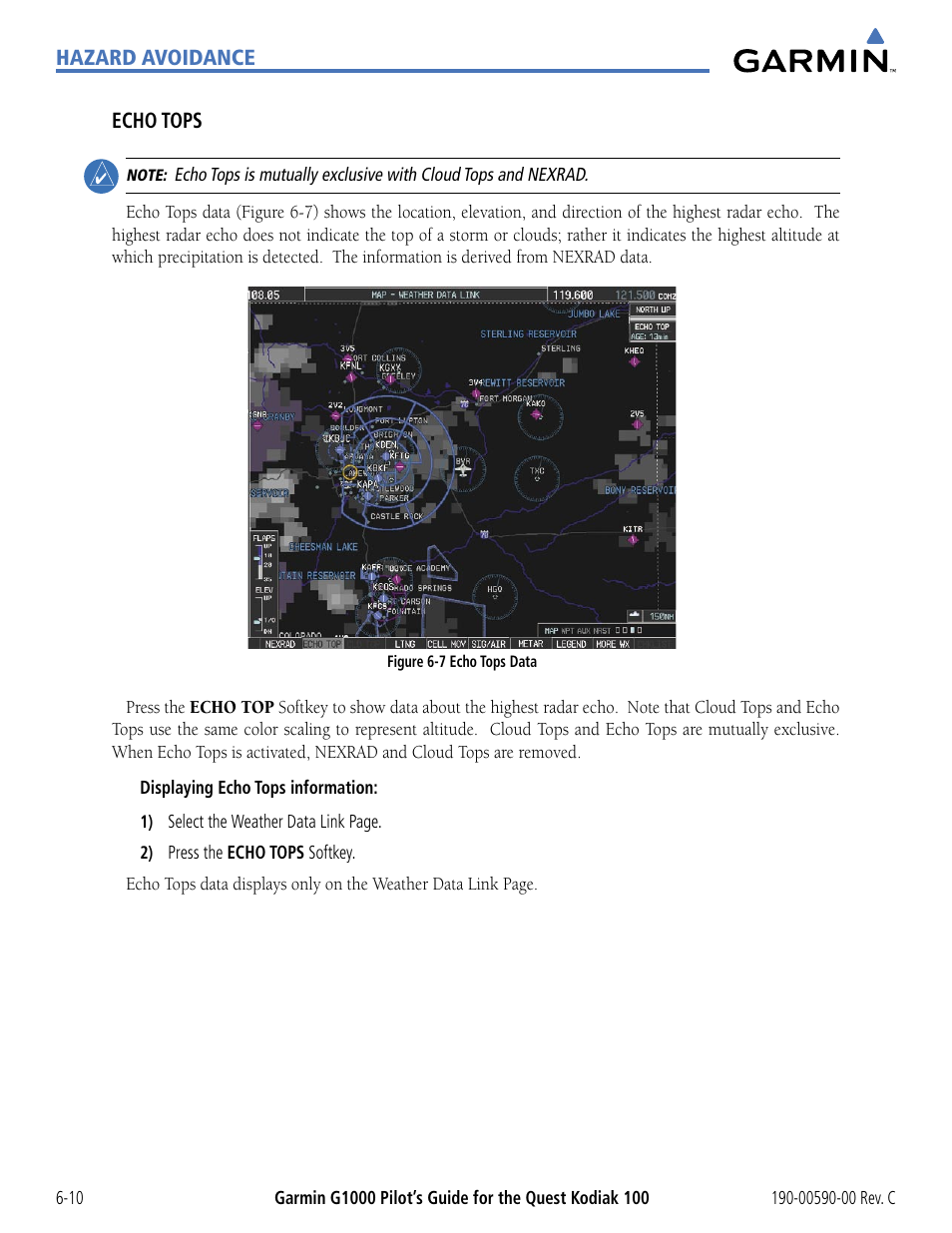 Garmin G1000 Quest Kodiak User Manual | Page 242 / 340