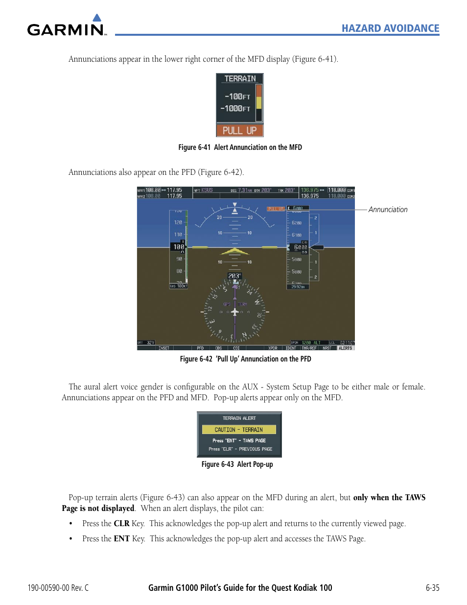 Garmin G1000 Quest Kodiak User Manual | Page 267 / 340