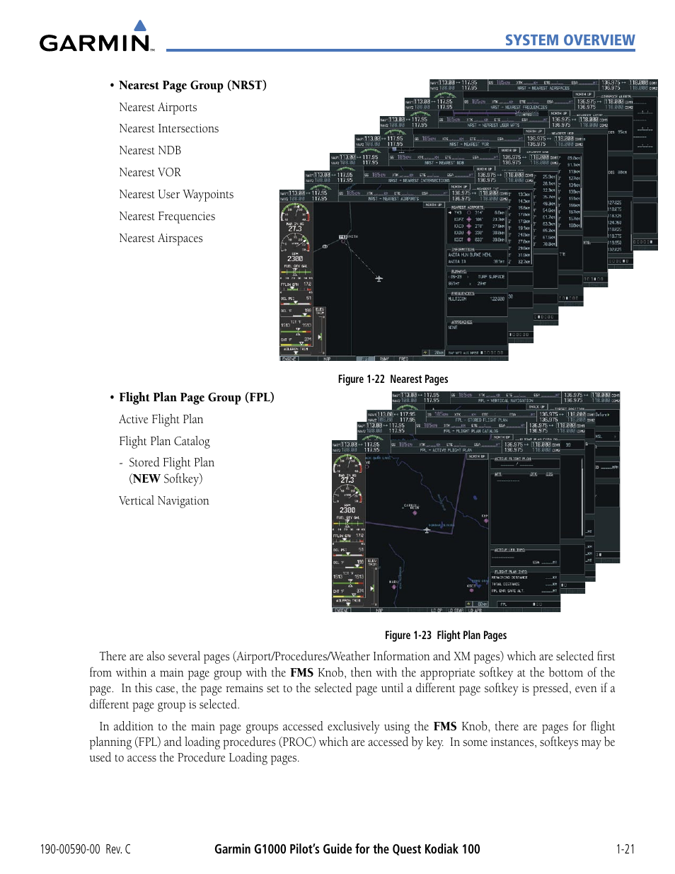 Garmin G1000 Quest Kodiak User Manual | Page 31 / 340