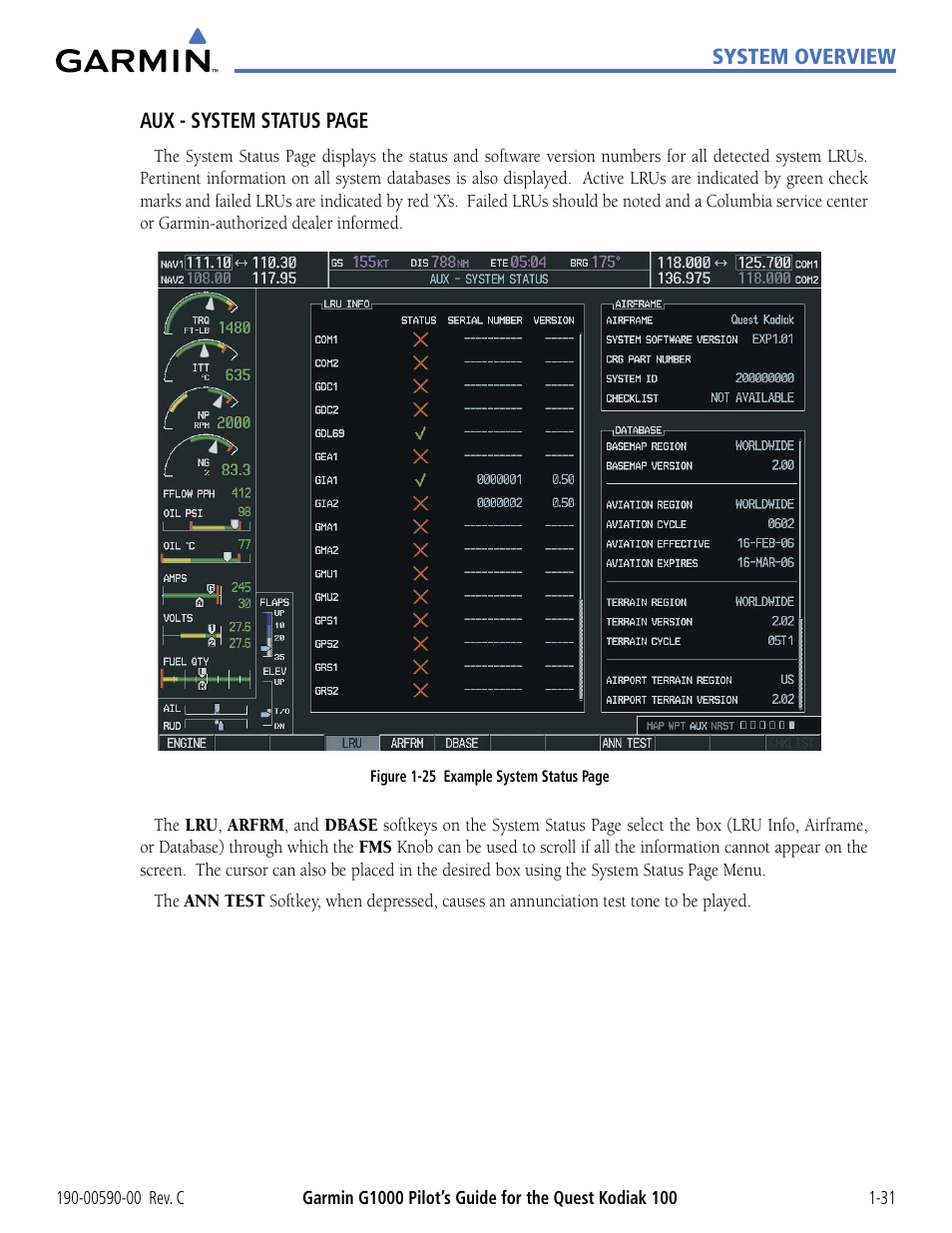 Garmin G1000 Quest Kodiak User Manual | Page 41 / 340