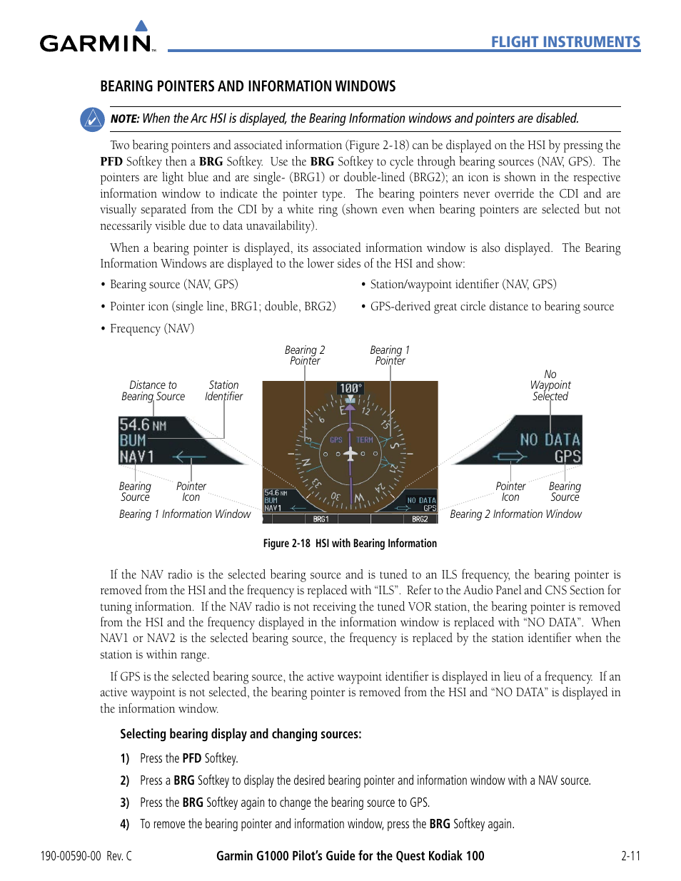Garmin G1000 Quest Kodiak User Manual | Page 55 / 340