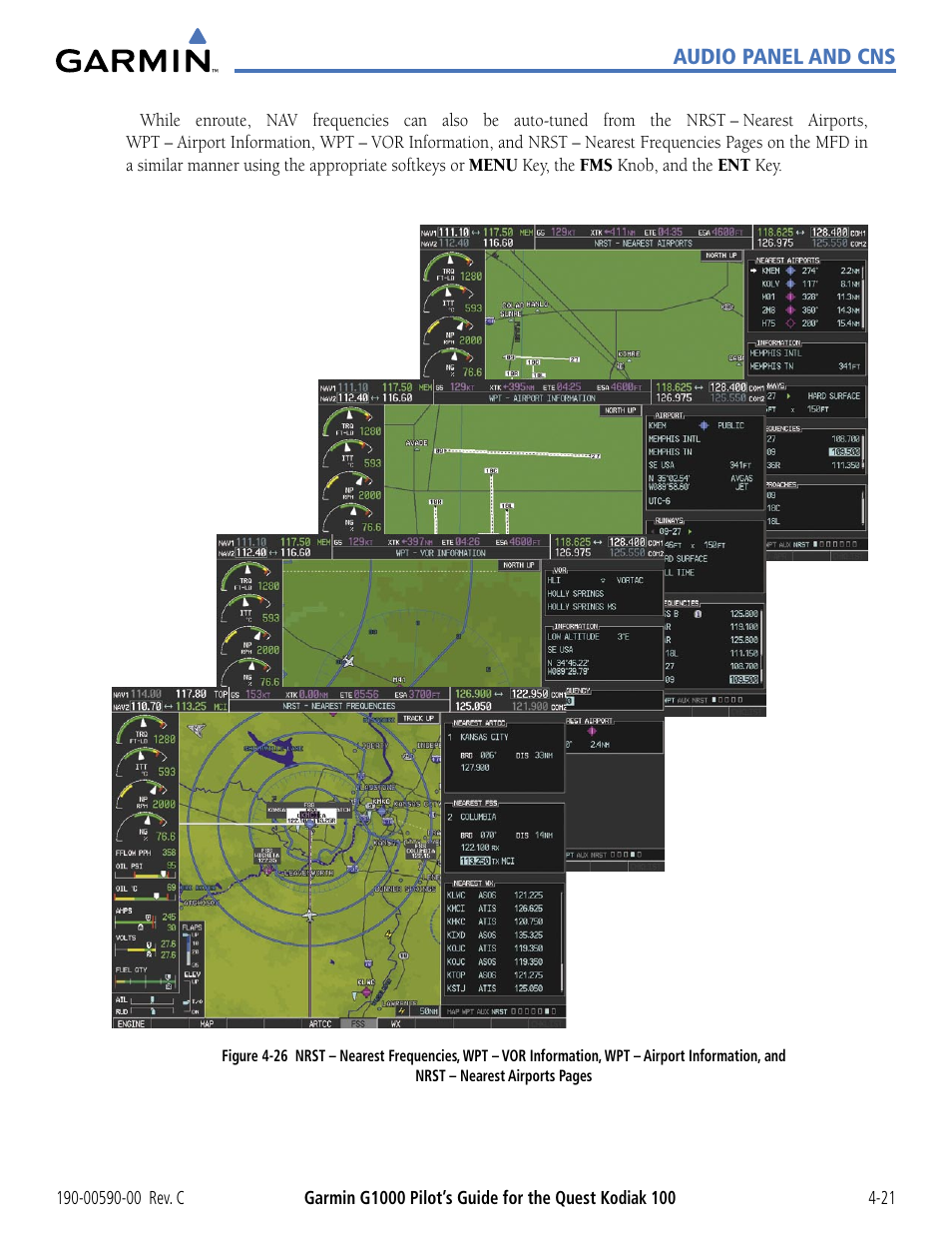 Garmin G1000 Quest Kodiak User Manual | Page 97 / 340