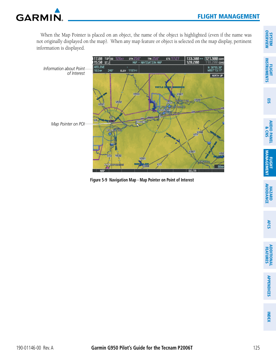 Flight management | Garmin G950 Tecnam 2006T User Manual | Page 137 / 348