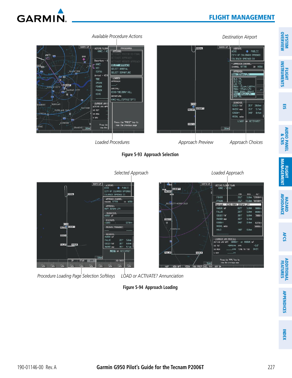 Flight management | Garmin G950 Tecnam 2006T User Manual | Page 239 / 348