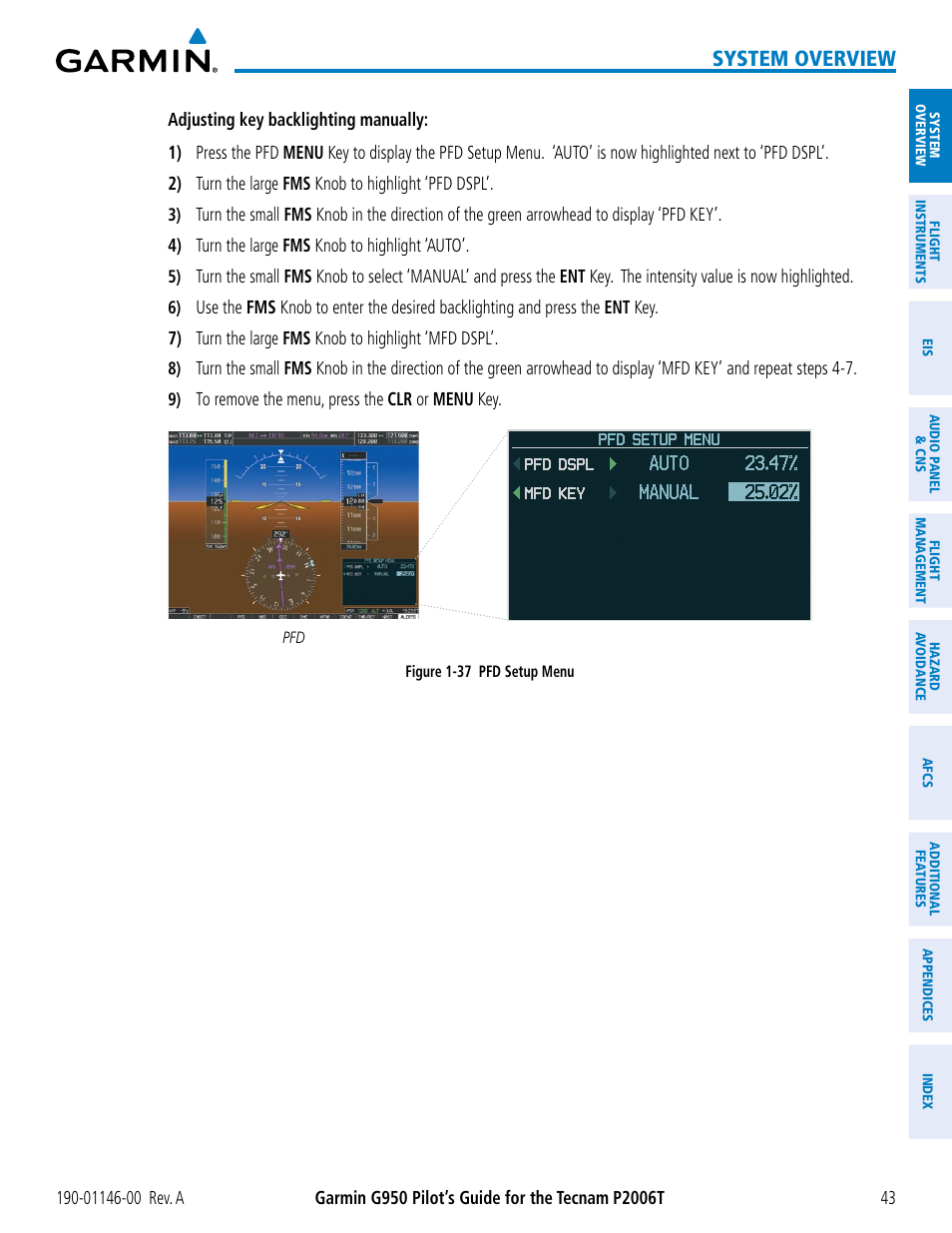 System overview | Garmin G950 Tecnam 2006T User Manual | Page 55 / 348