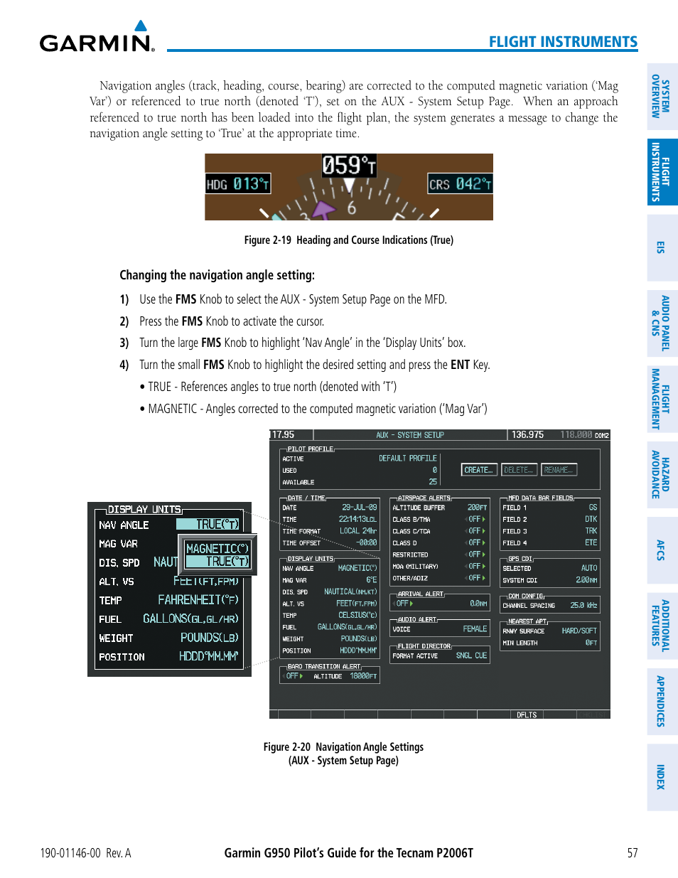 Flight instruments | Garmin G950 Tecnam 2006T User Manual | Page 69 / 348