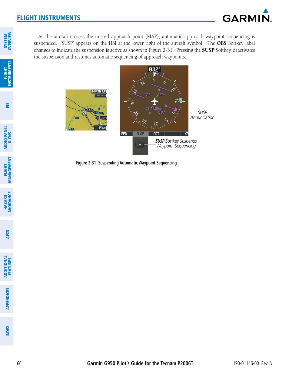 Flight instruments | Garmin G950 Tecnam 2006T User Manual | Page 78 / 348
