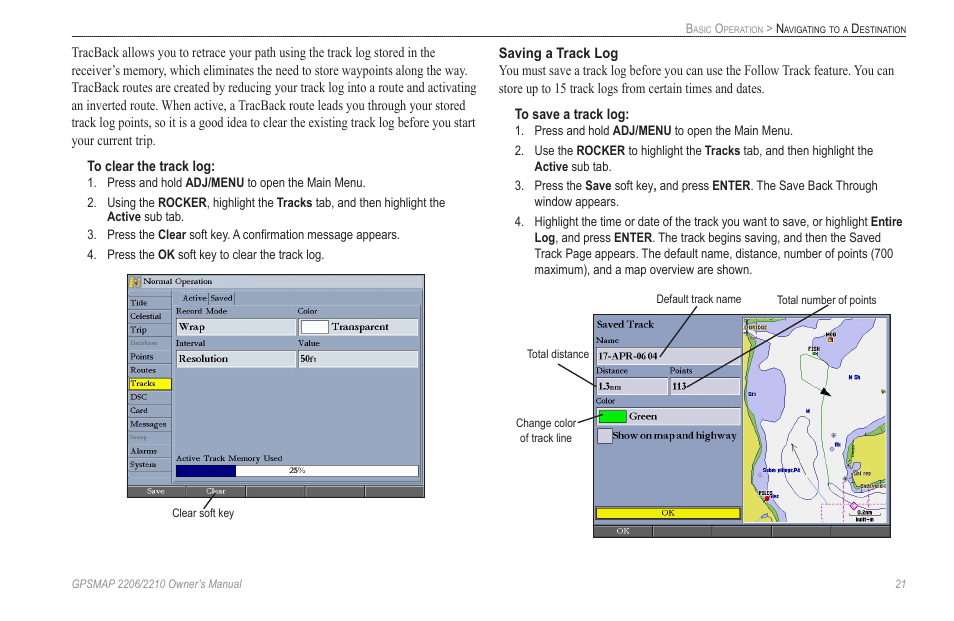 Garmin GPSMAP 2210 User Manual | Page 29 / 106