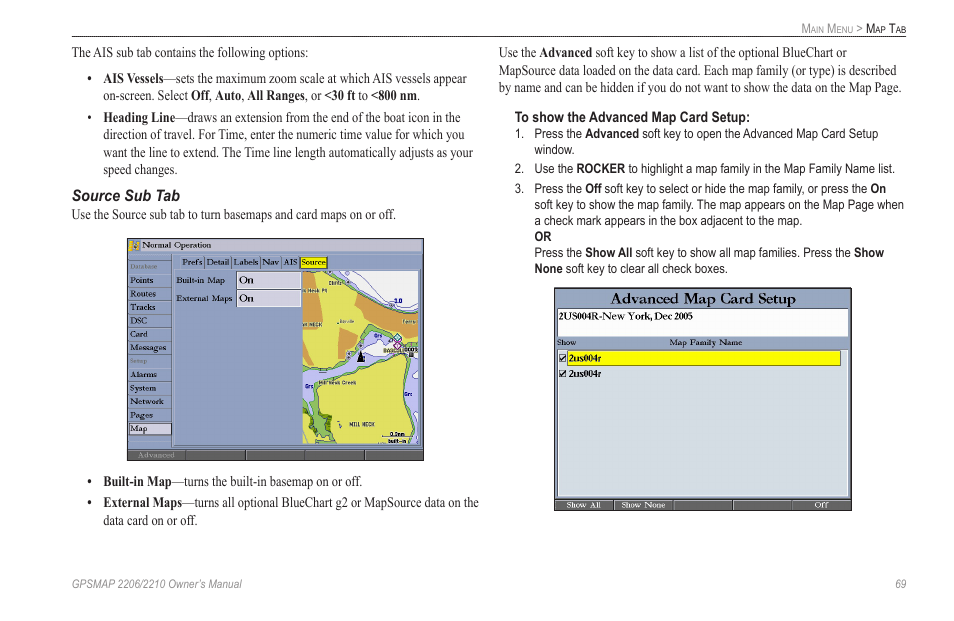 Garmin GPSMAP 2210 User Manual | Page 77 / 106