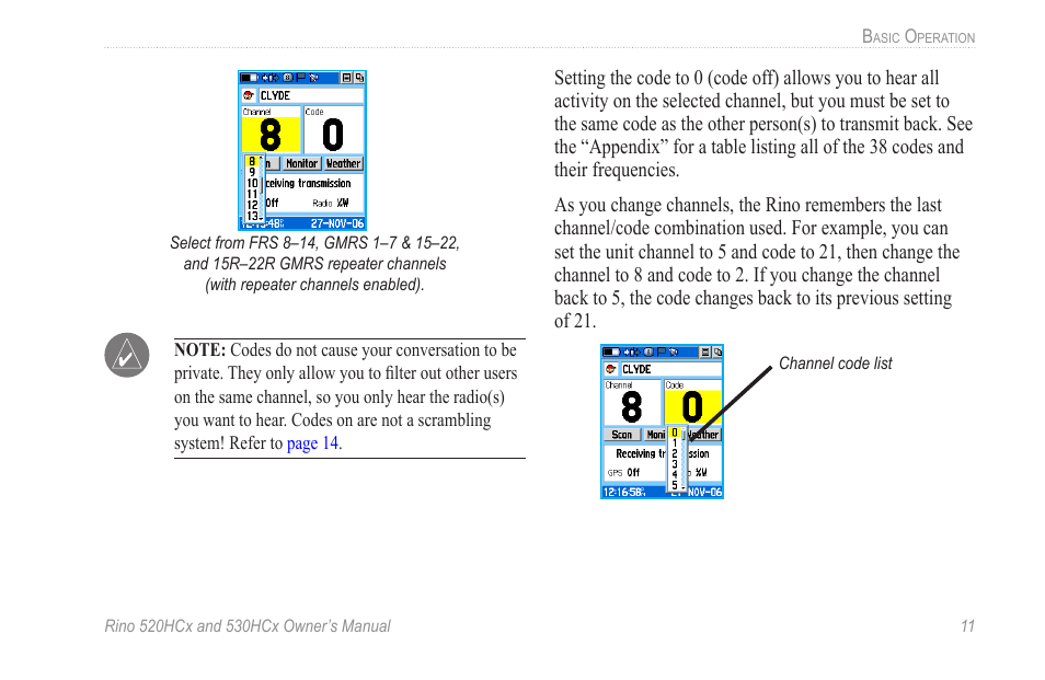 Garmin RINO 530HCx User Manual | Page 17 / 74