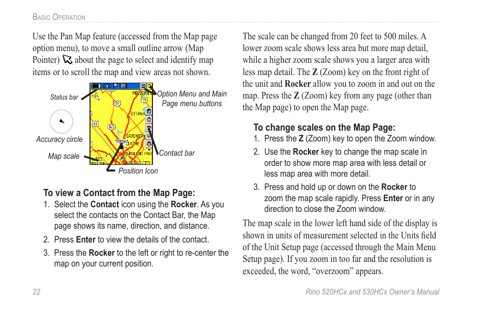 Garmin RINO 530HCx User Manual | Page 28 / 74